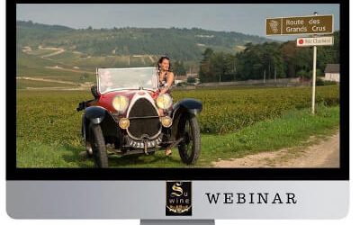 Burgund virtuelle Cabrio fahrt im Glas